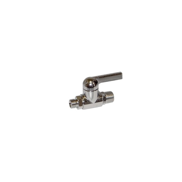 Bedford Precision Ball Valve, 3/8in NPT x 1/4in NPS, 250 PSI for Binks 72-81216